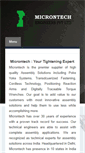 Mobile Screenshot of microntechgroup.com
